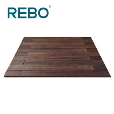 Hot selling strand woven bamboo outdoor flooring tiles