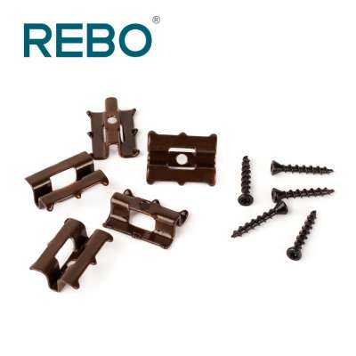 Stainless steel material bamboo decking floor accessory clips