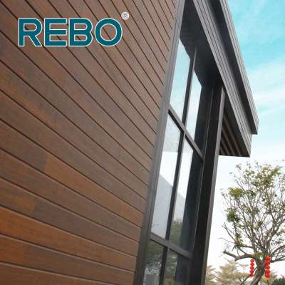 Exterior natural carbonized decking wall decorative siding panel